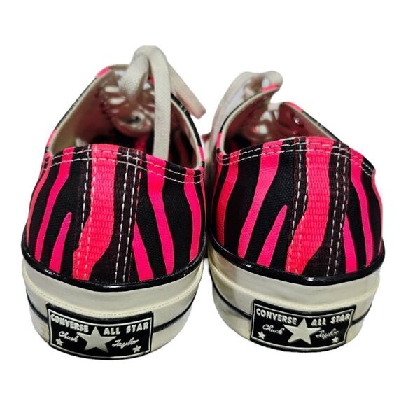 CONVERSE Chuck 70 OX Black/Racer Pink - Size 12 Women's/10 Men's - Picture 4 of 10